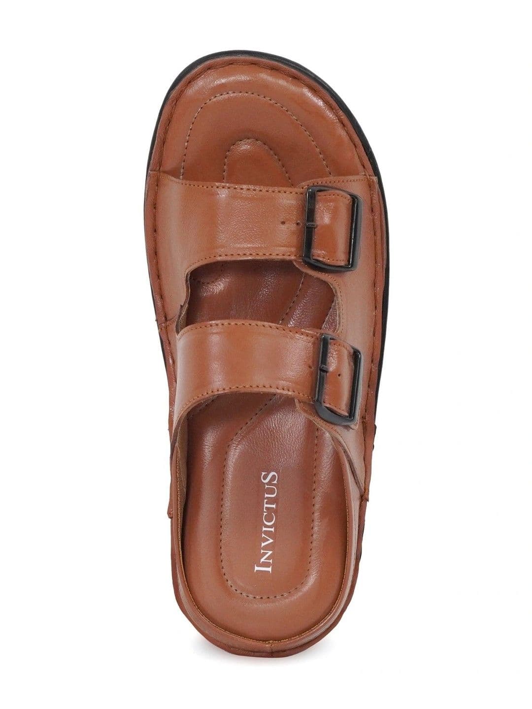 INVICTUS Men Leather Comfort Sandals thumbnail 4