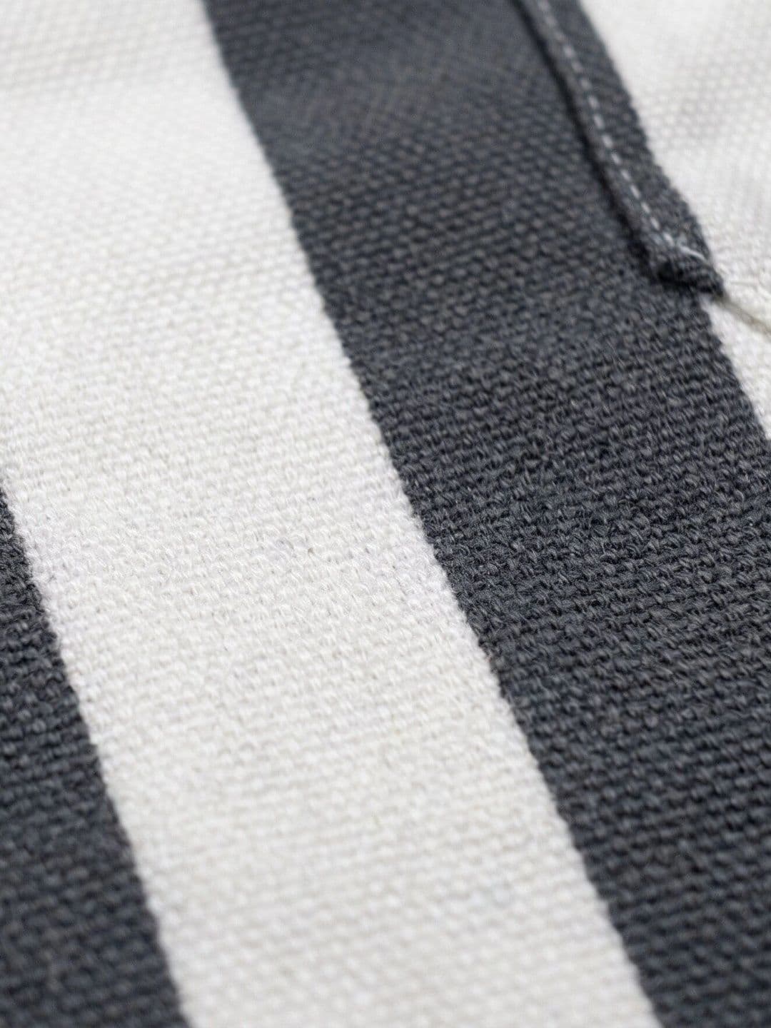 MALER Men Striped Polo Collar Pockets T-shirt thumbnail 3