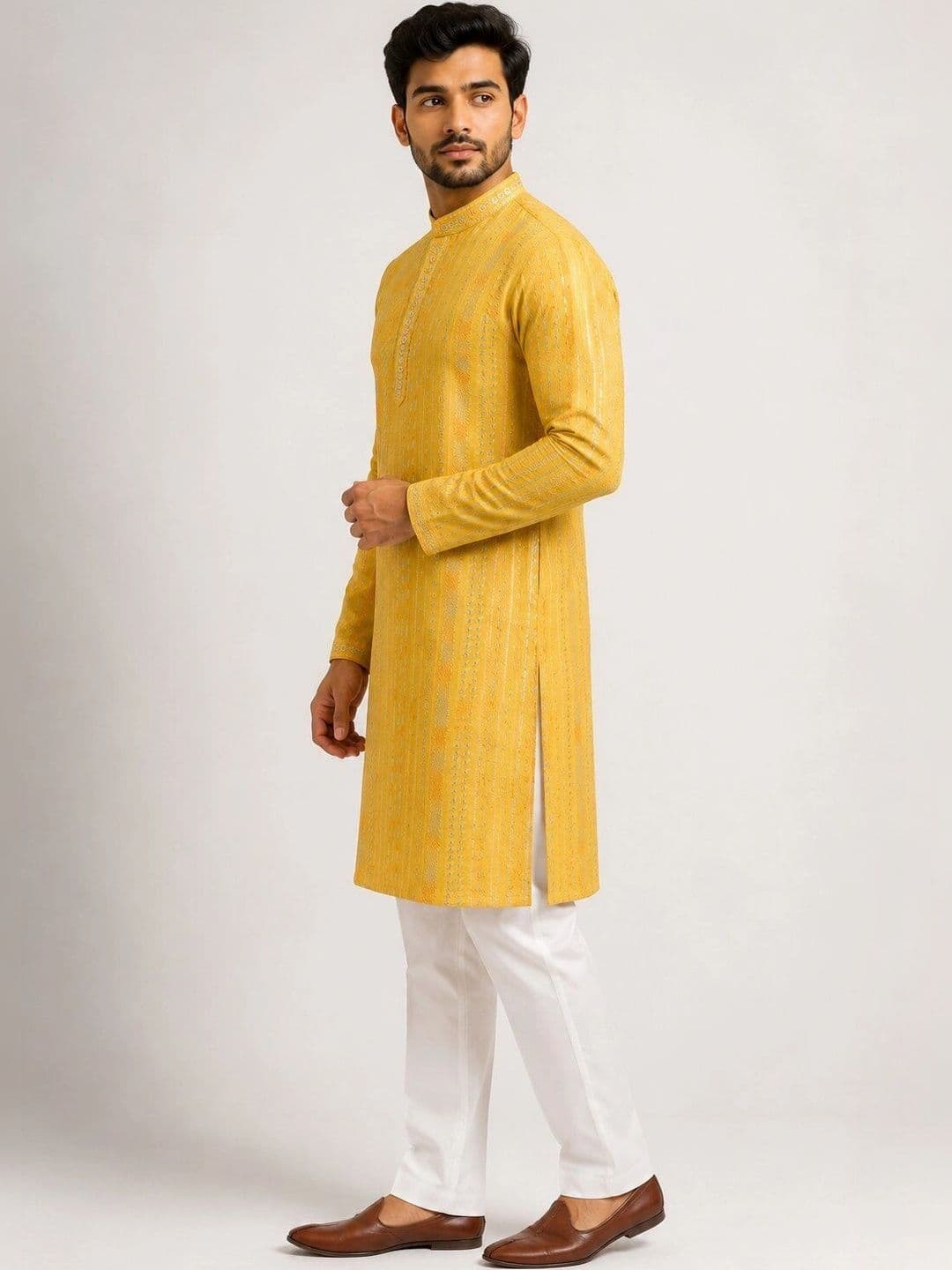 The Dapperman Men Kurta thumbnail 5