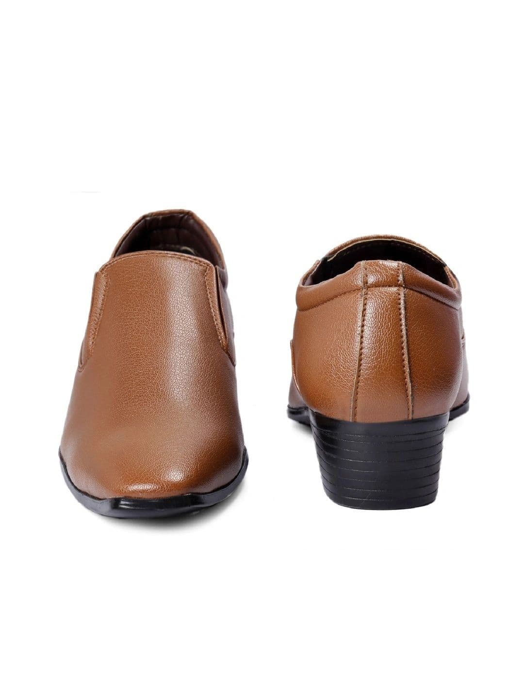 Bxxy Men Textured Formal Elevator Slip On Shoes thumbnail 2