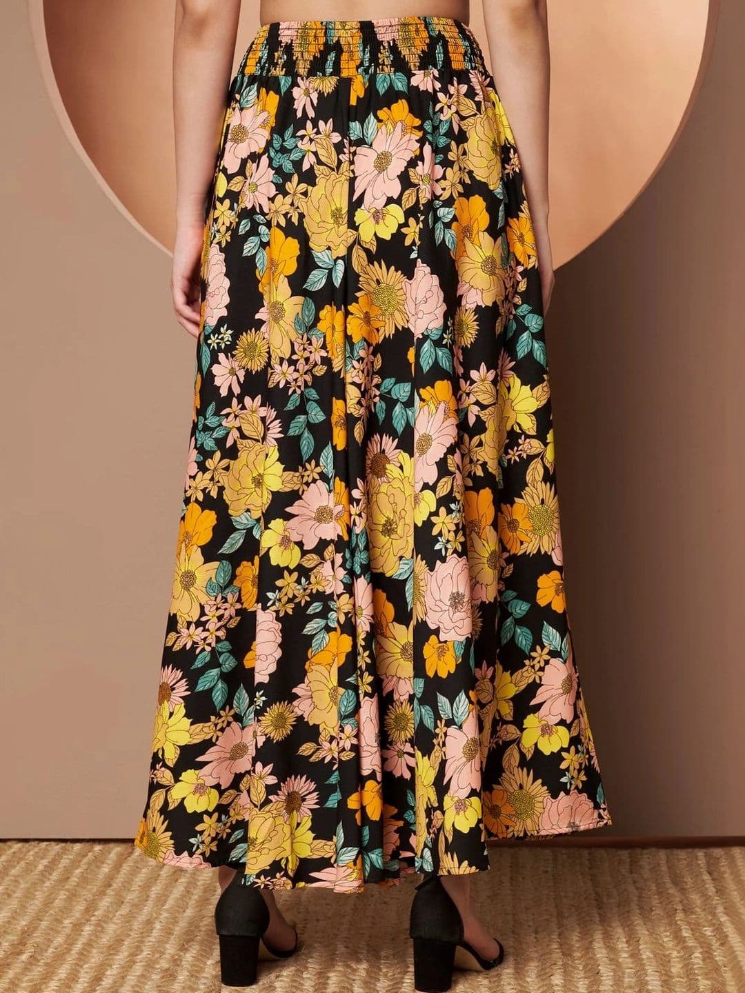 CORSICA Women Floral Printed Palazzos thumbnail 7
