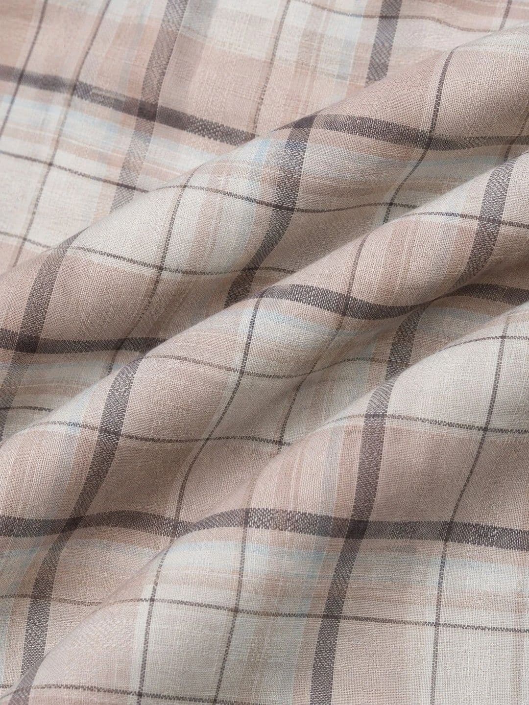 Yarndaze Men Tartan Checks Checked Casual Shirt thumbnail 5
