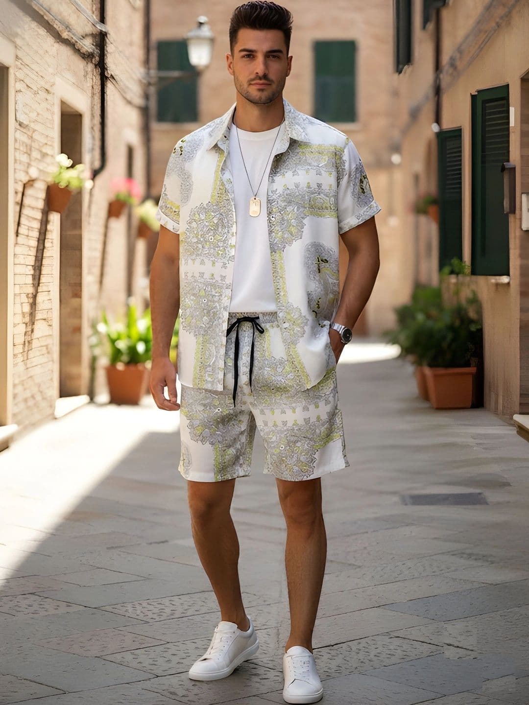 THE SQUAD CLUB Men Printed Night suit - view 1
