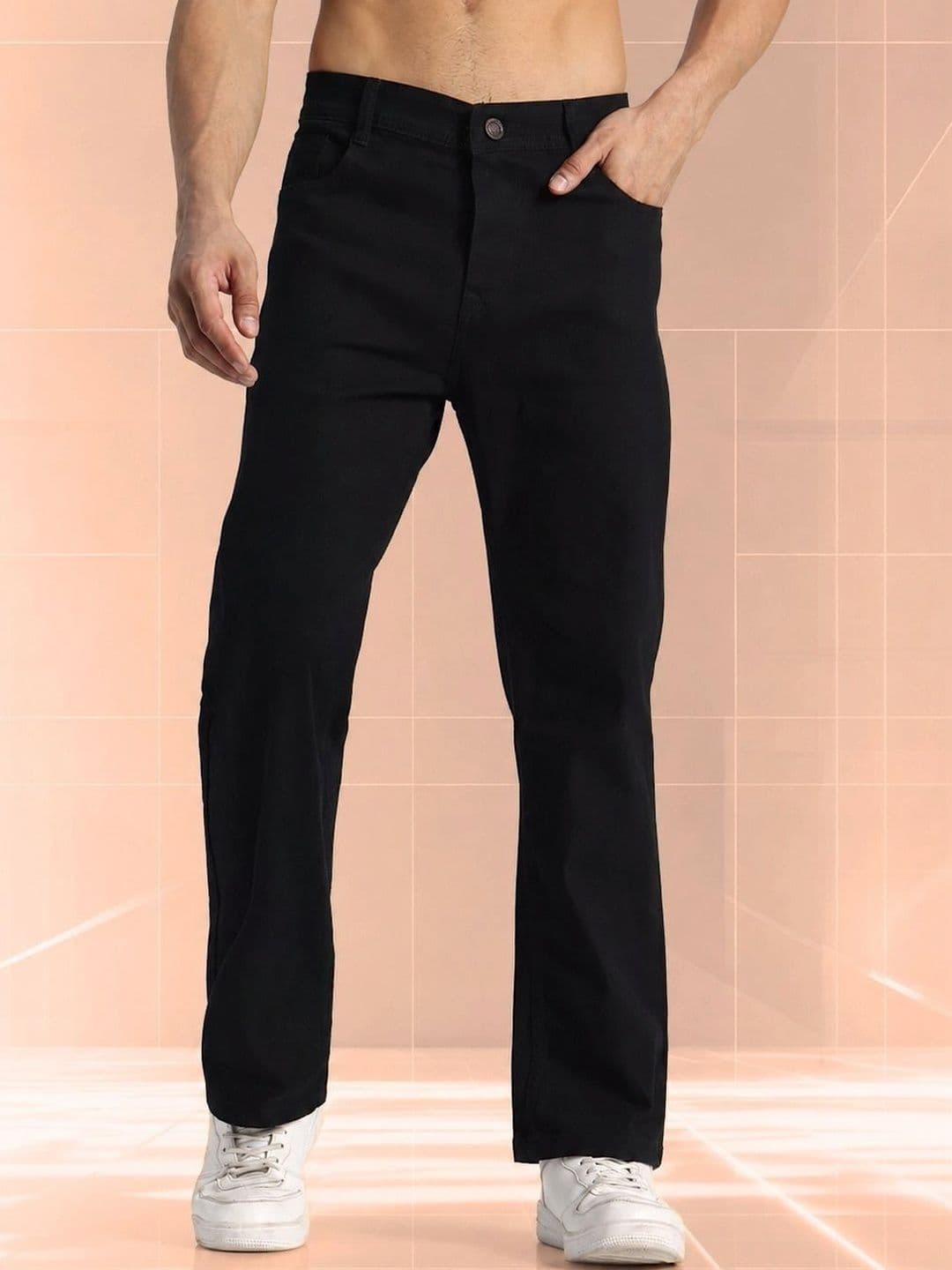 SYNZO Men Comfort Relaxed Fit Mid-Rise Jeans thumbnail 6