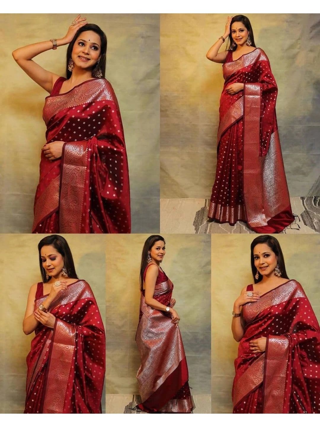 Aaishvyapparels Woven Design Zari Art Silk Banarasi Saree thumbnail 4
