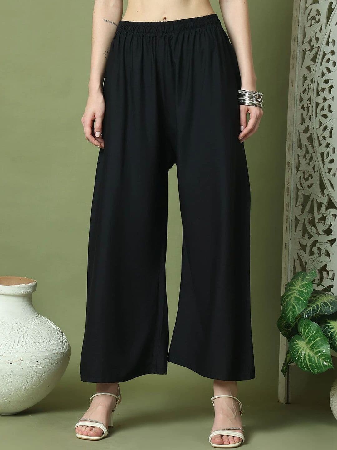 KALINI Women 2 Ethnic Palazzos thumbnail 4