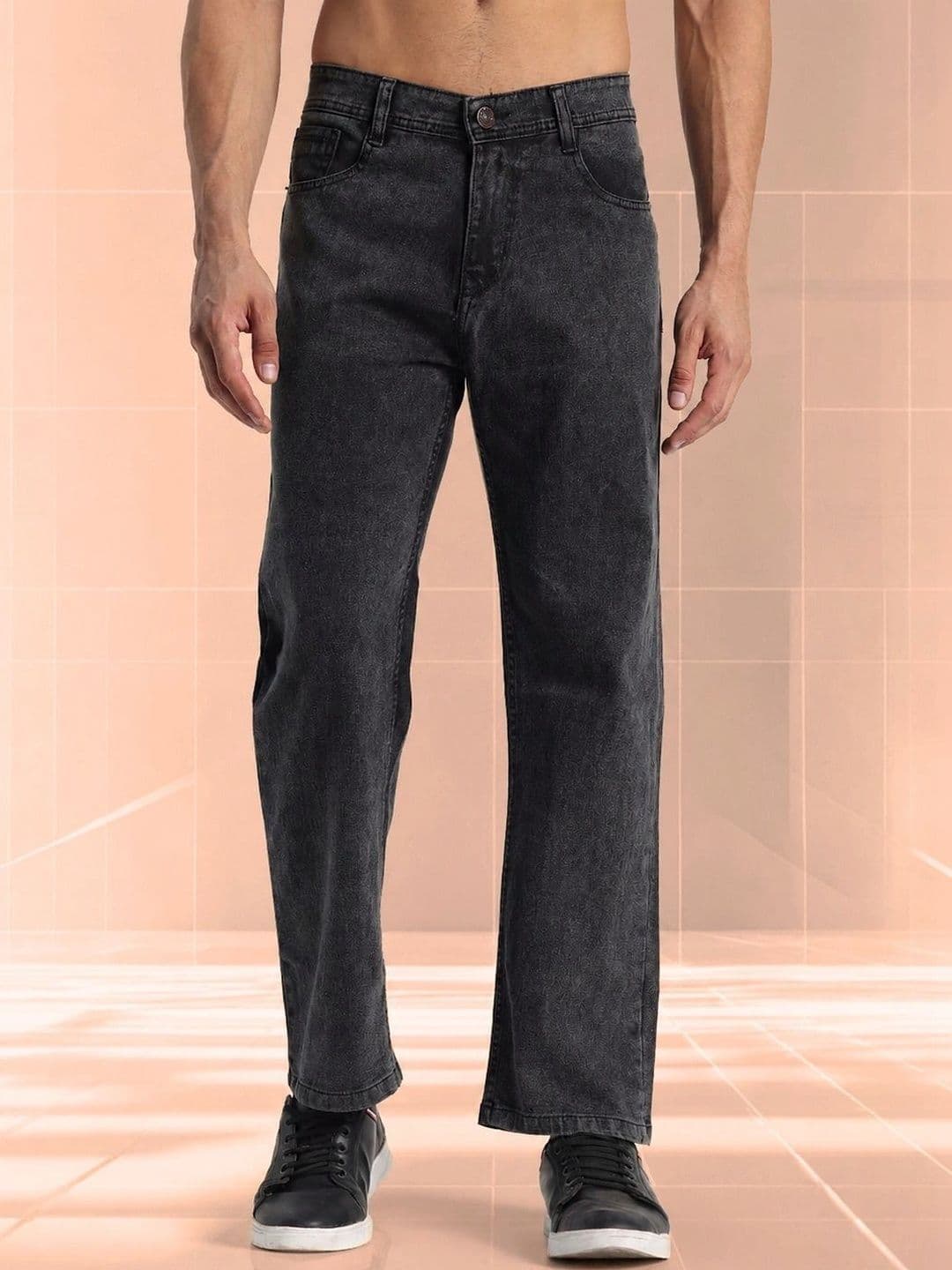 SYNZO Men Comfort Relaxed Fit Mid-Rise Jeans - view 1