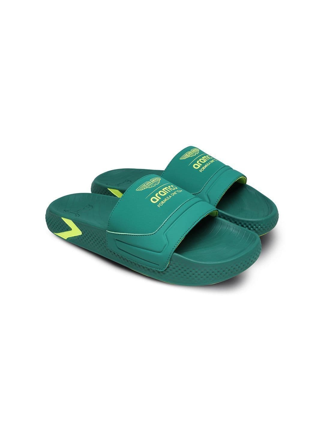 Puma Aston Martin F1 SoftridePro Leadpuff Men's Slides thumbnail 5