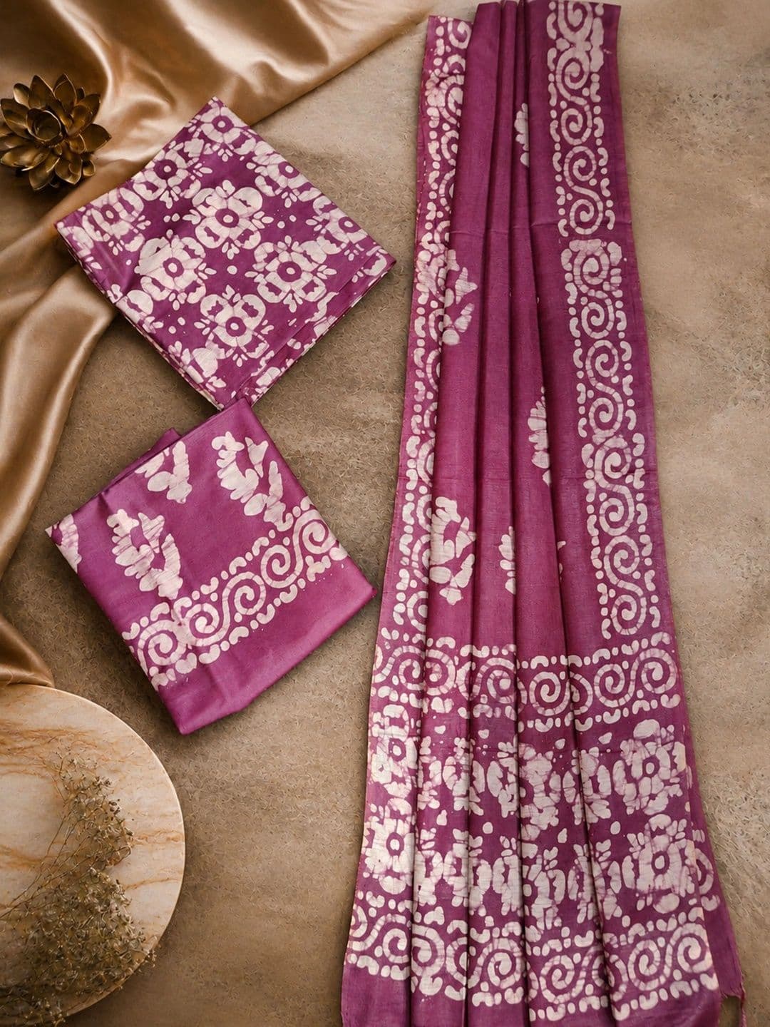 Mollika Printed Unstitched Dress Material thumbnail 4