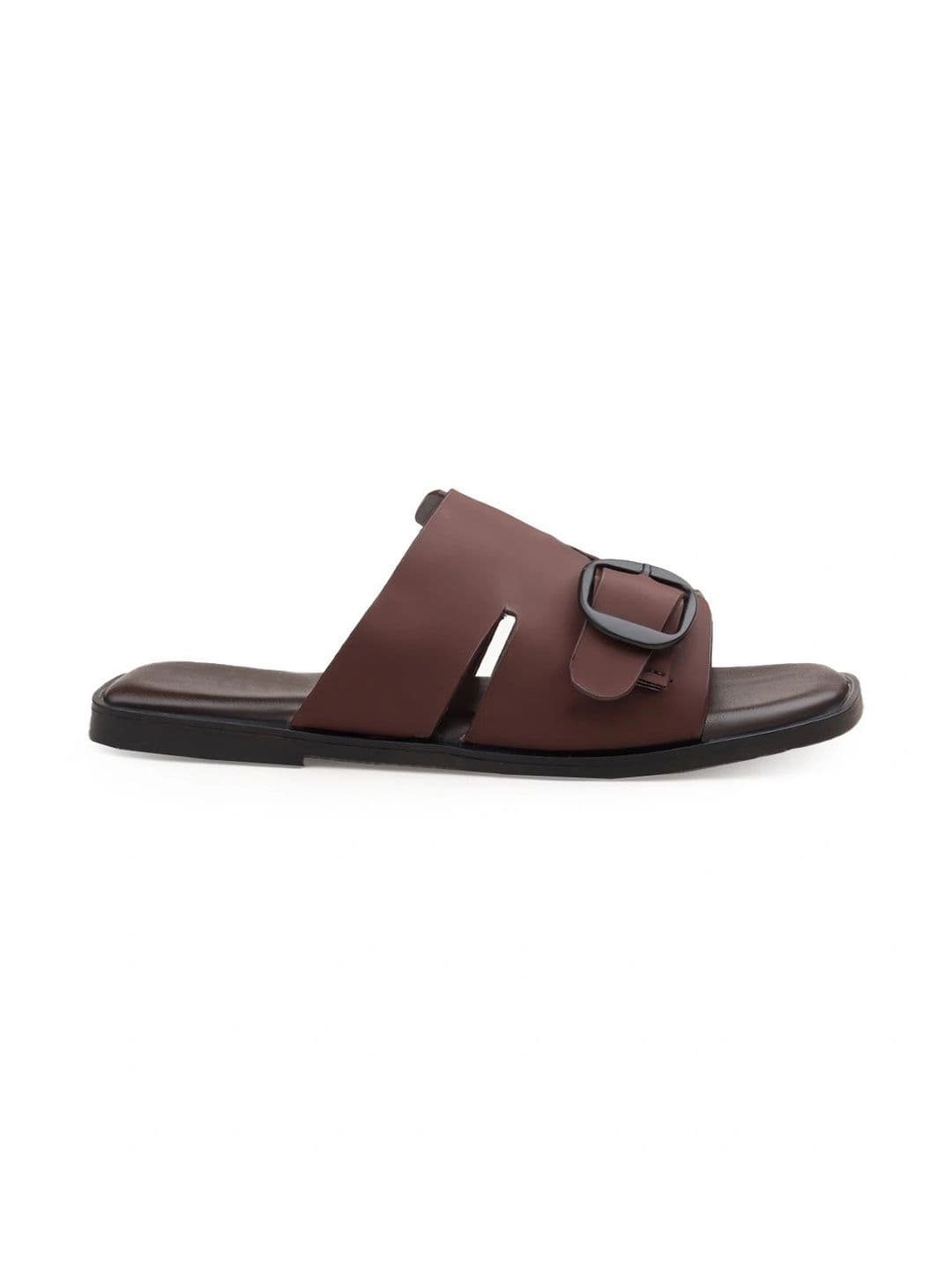 Roadster Men Leather Shoe-Style Sandals thumbnail 3