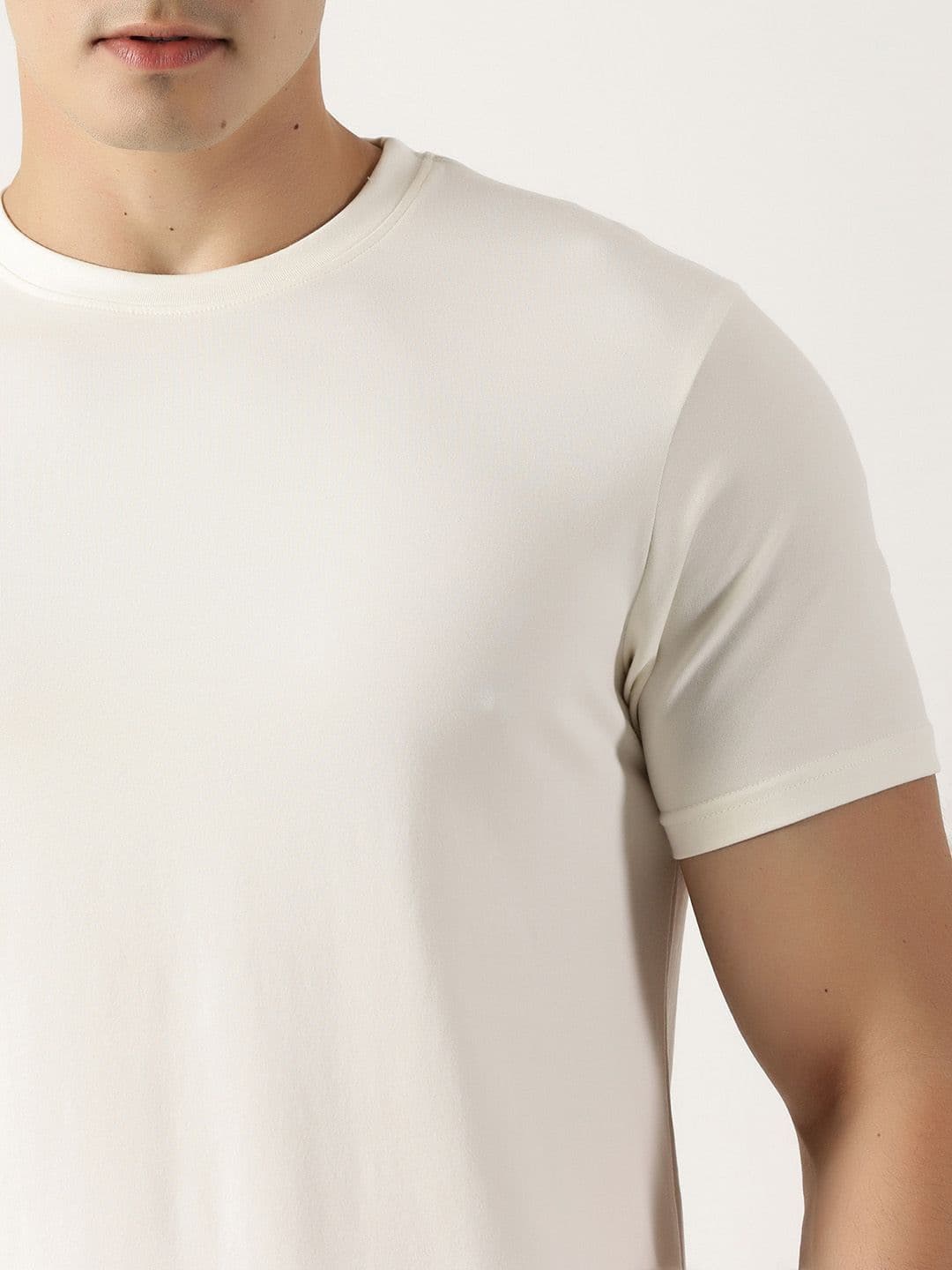SOULIVELY Men Cotton Stretch T-shirt thumbnail 2