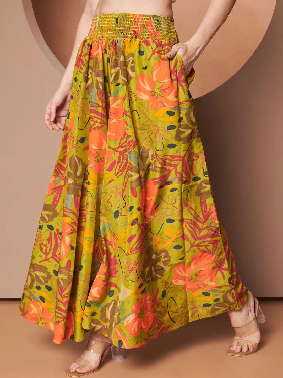 CORSICA Women Floral Printed Palazzos thumbnail 4