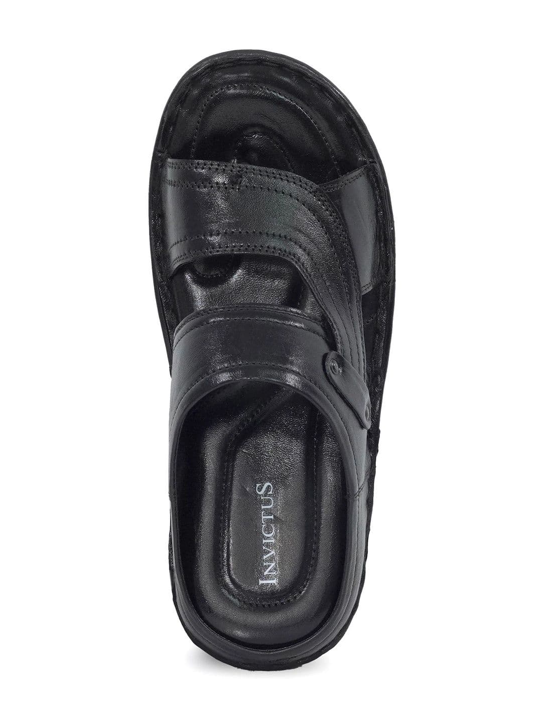 INVICTUS Men Leather Shoe-Style Sandals thumbnail 2