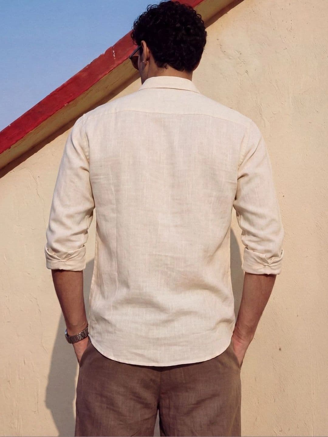 Urban Scissors Men Comfort Striped Casual Shirt thumbnail 4