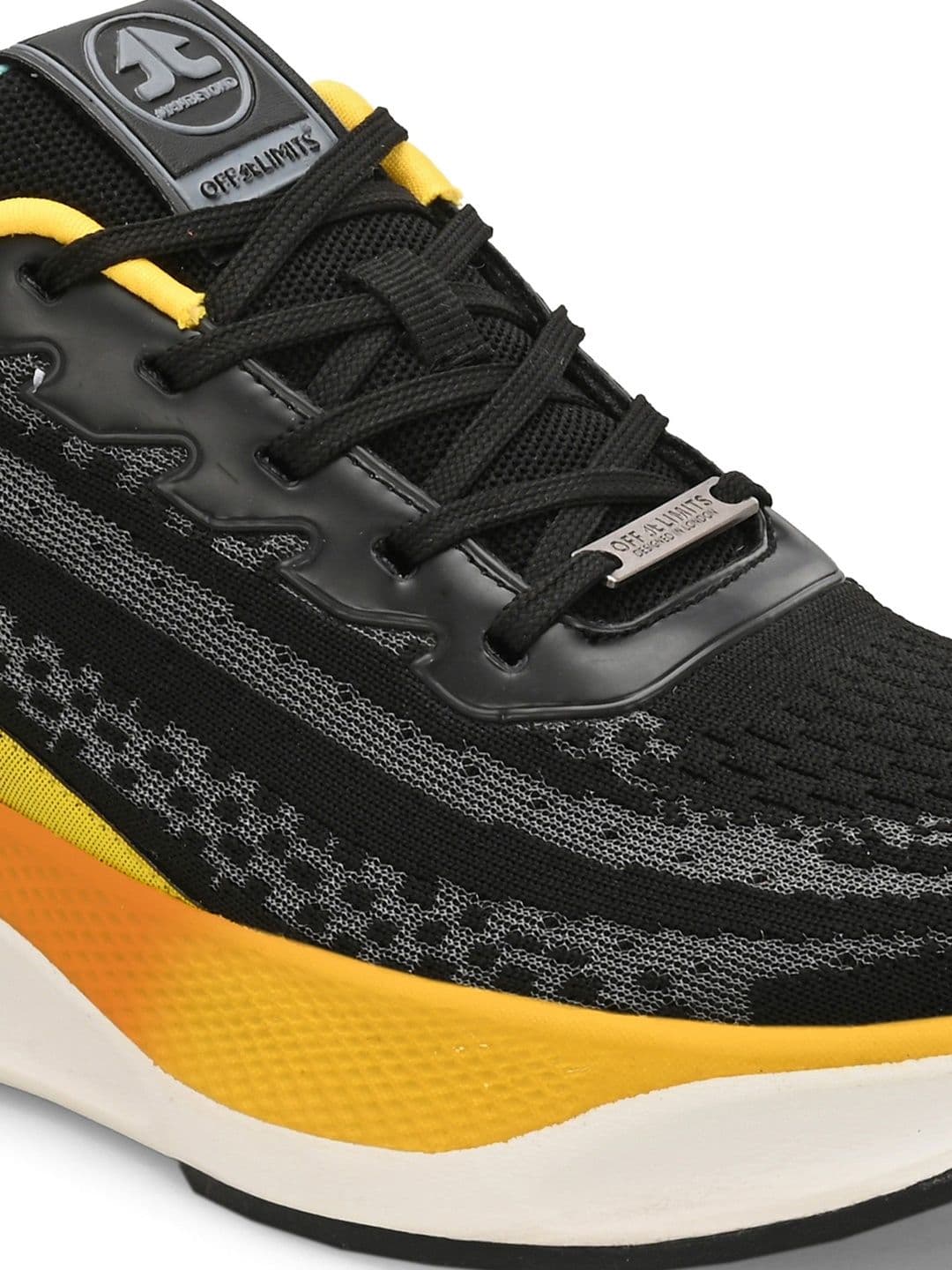 OFF LIMITS Neptune Black Mesh Running Shoes thumbnail 5