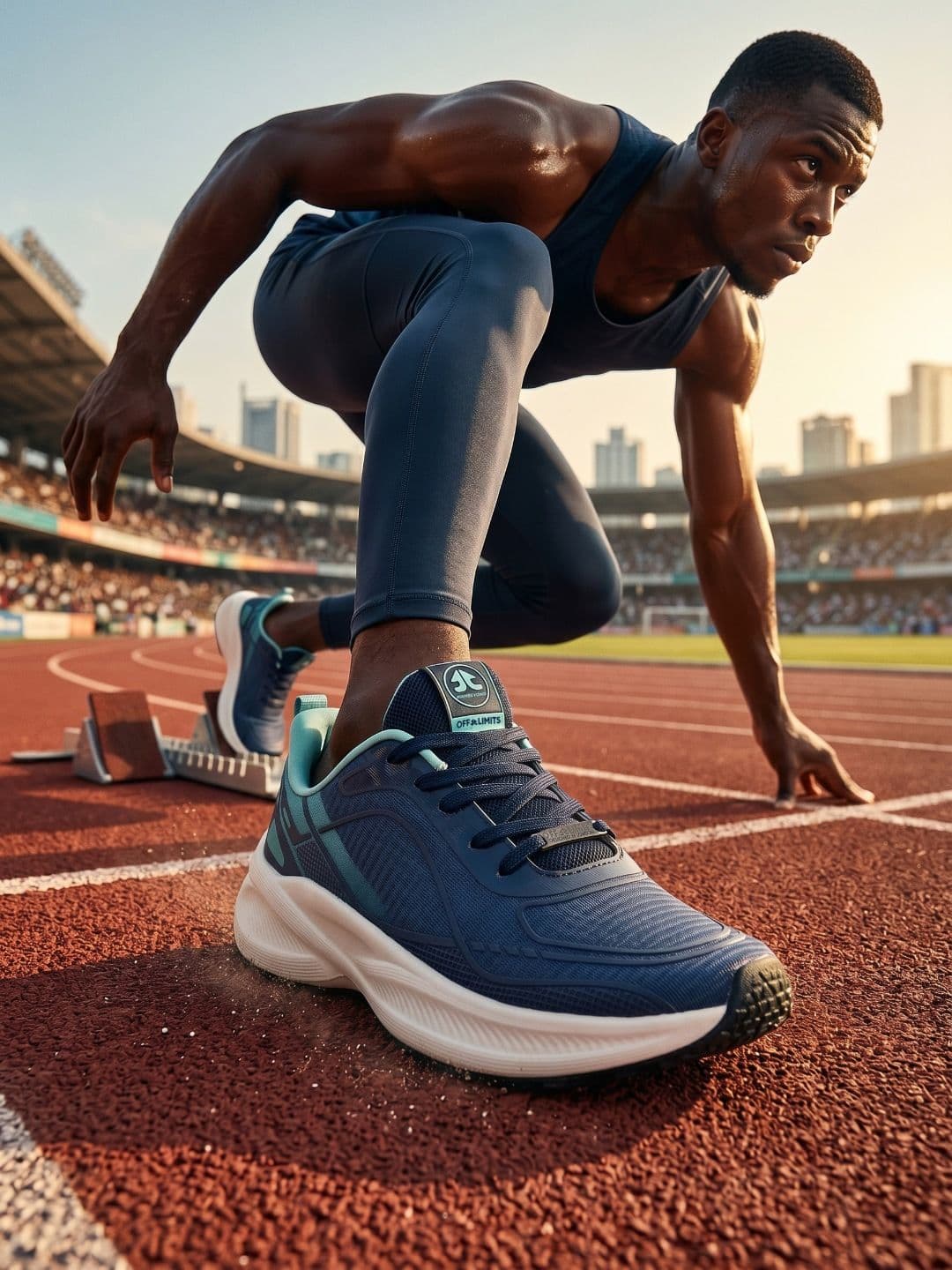 OFF LIMITS Men Mesh Running Non-Marking Shoes thumbnail 6
