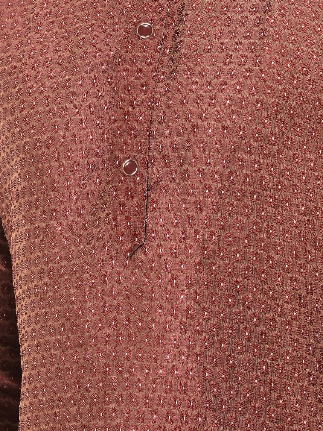 SG LEMAN Men Jacquard Kurta thumbnail 5