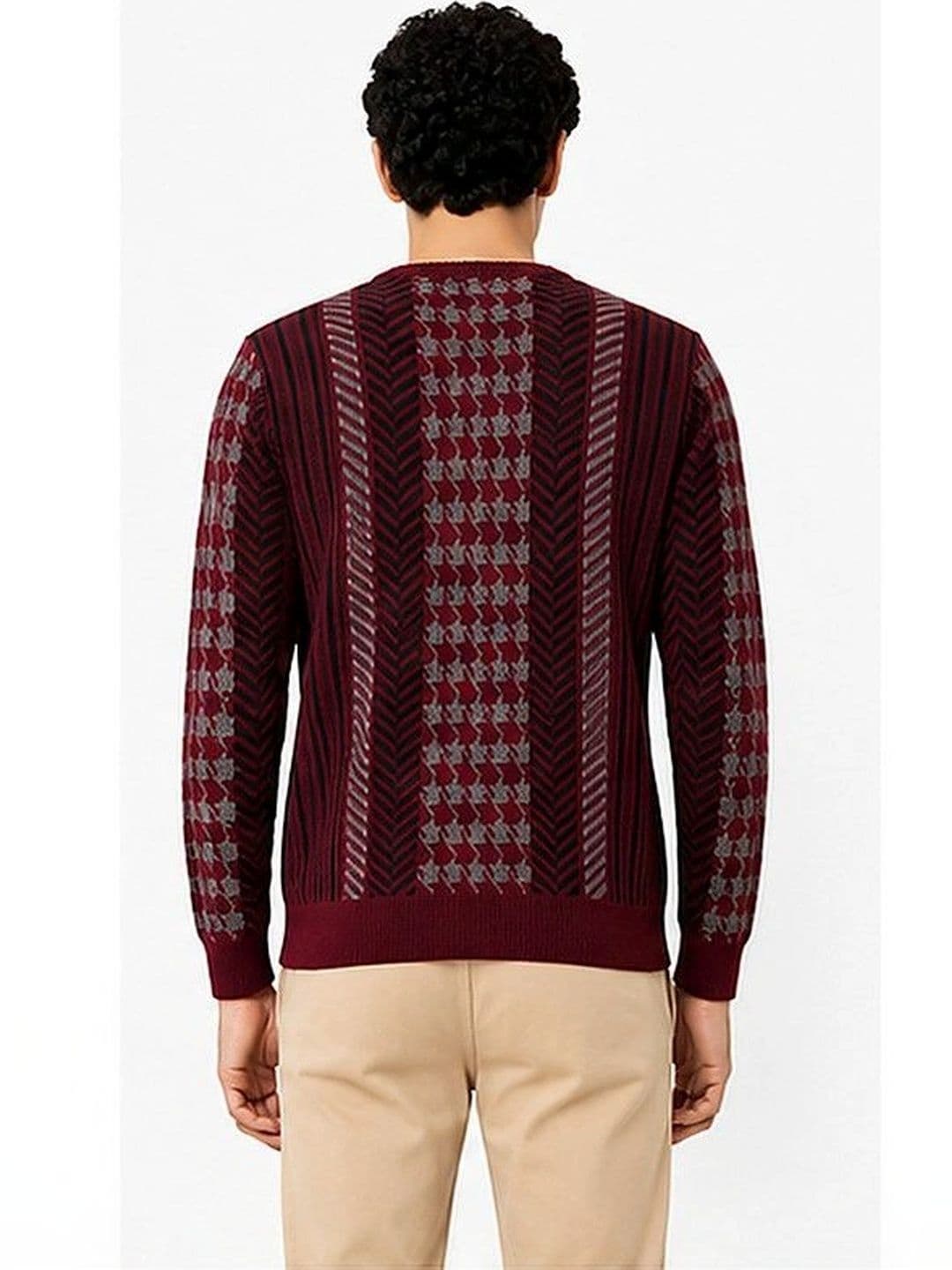 GRAND-LINE Men Printed Pullover thumbnail 6