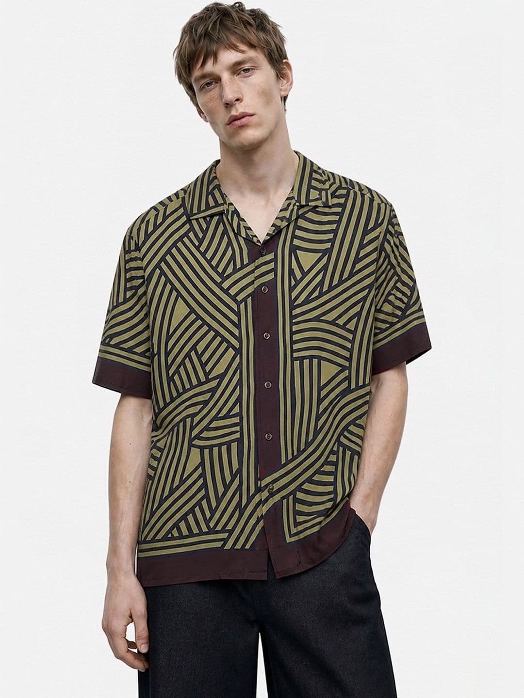Snitch Men Printed Casual Shirt thumbnail 6