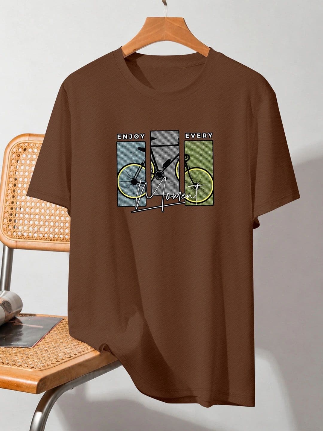 MODALEN Men Graphic Printed Round Neck T-Shirt thumbnail 3