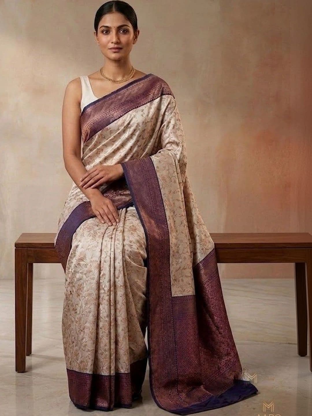YASHASVI FASHION Woven Design Zari Art Silk Banarasi Saree thumbnail 6