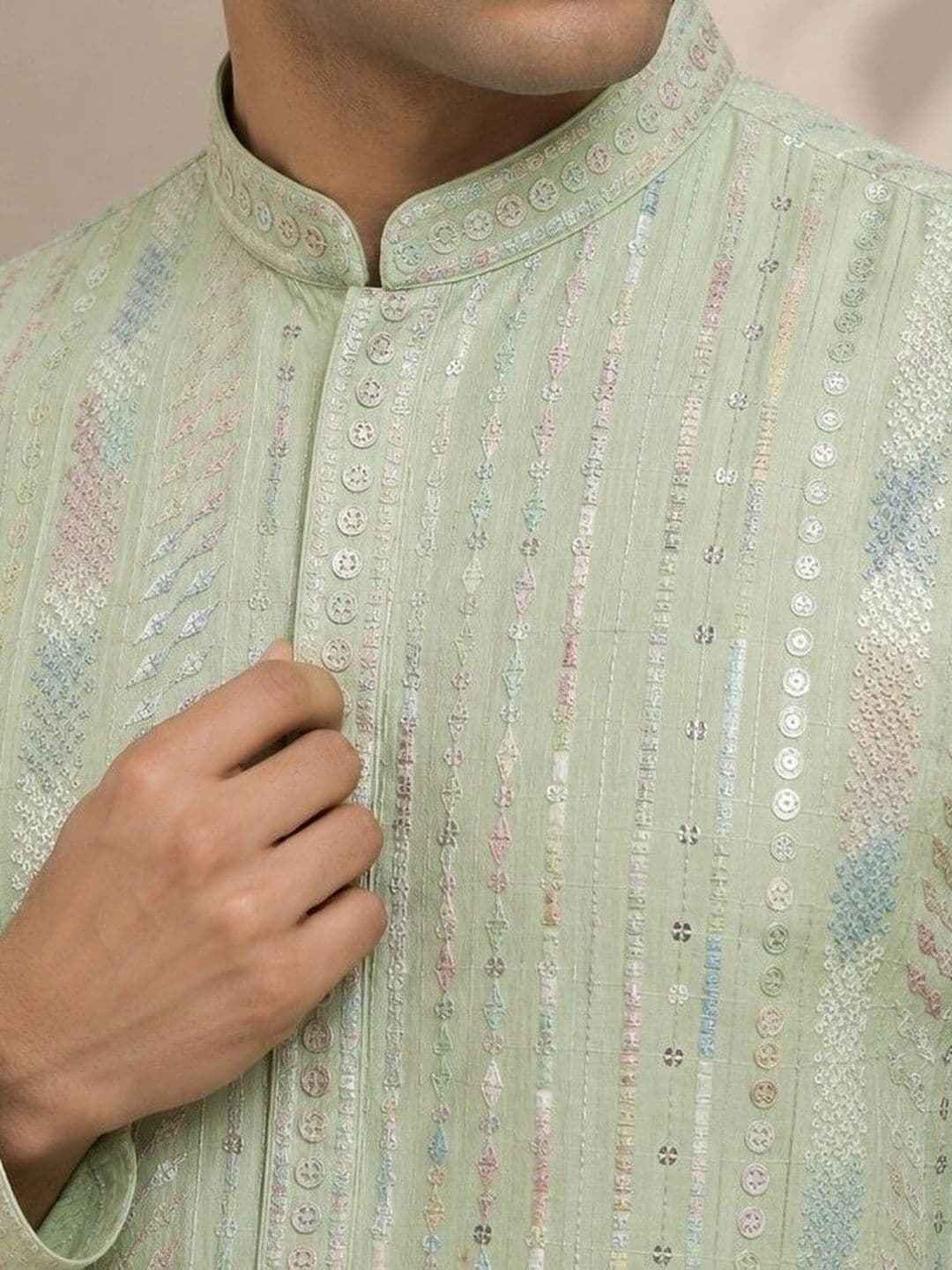 The Dapperman Men Kurta thumbnail 2