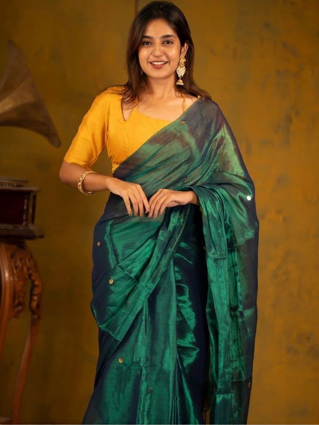 MRITTIKA LOOMS Pure Cotton Saree thumbnail 5
