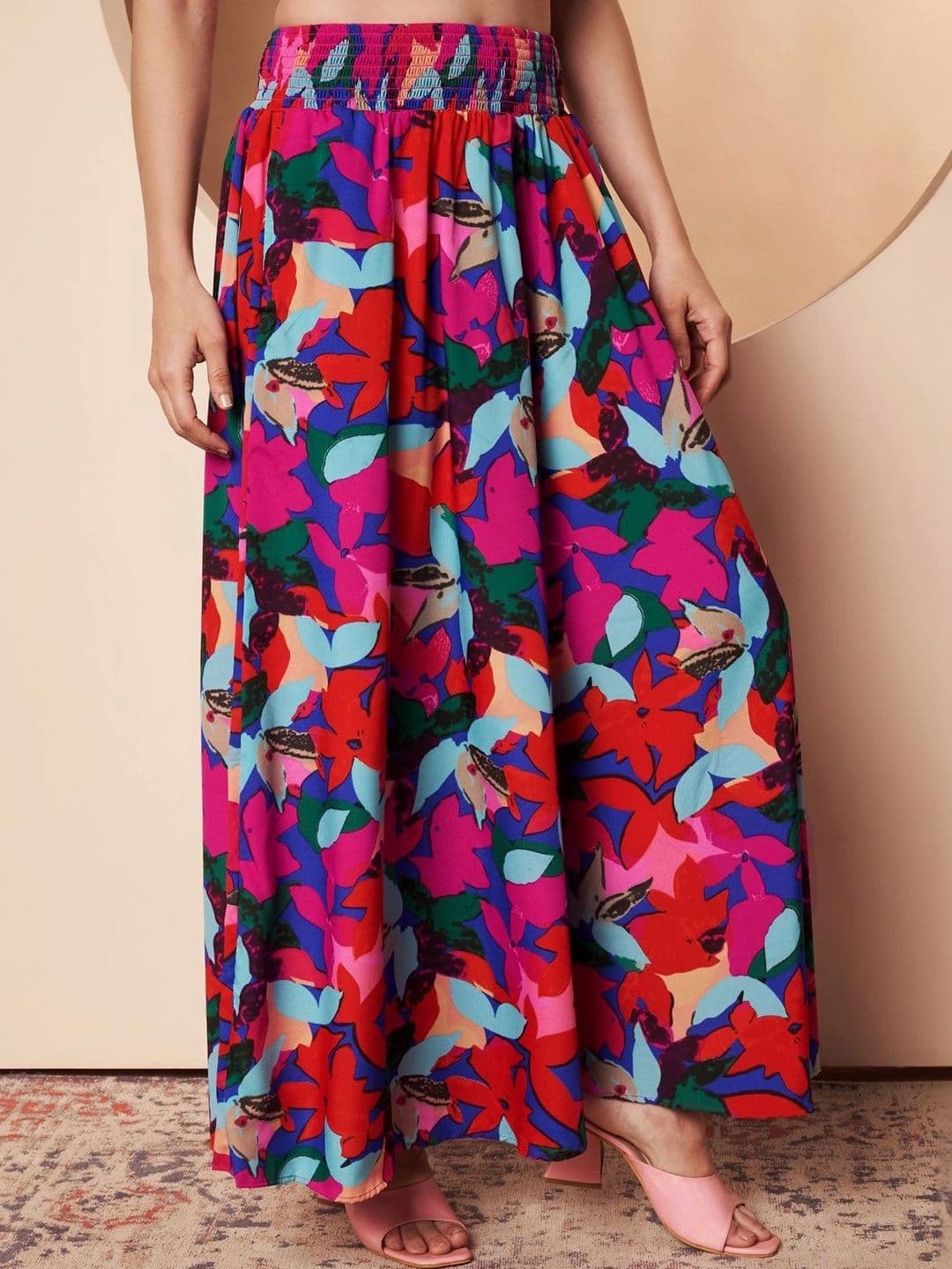 CORSICA Women Floral Printed Ethnic Palazzos thumbnail 6