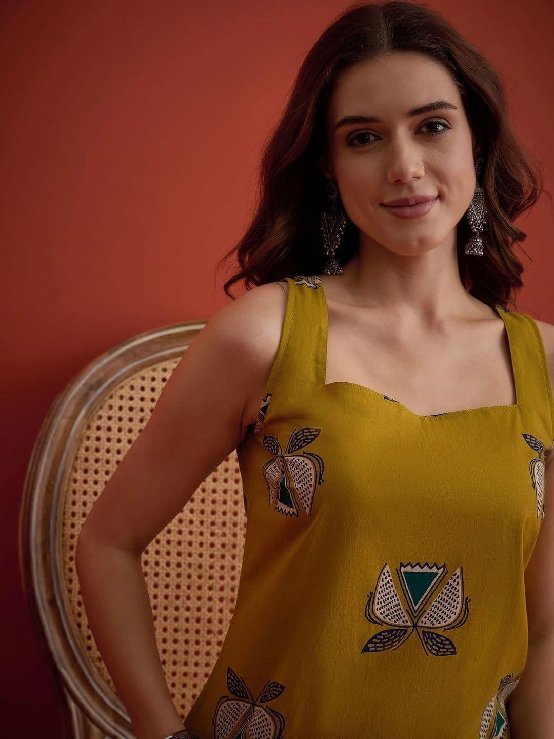 Stylum Women Ethnic Motifs Printed Kurta thumbnail 5
