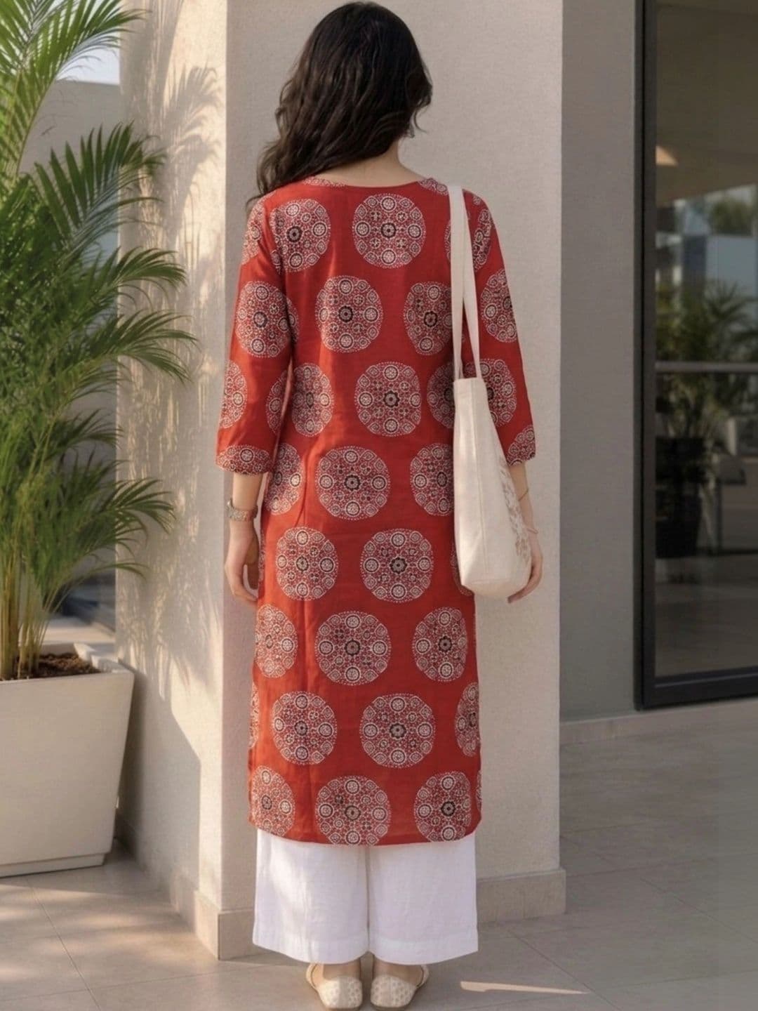Zyla Women Ethnic Motifs Printed Kurta thumbnail 4