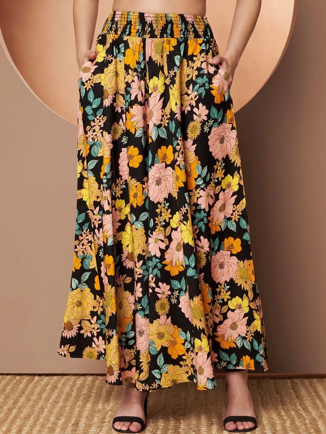 CORSICA Women Floral Printed Palazzos - view 1