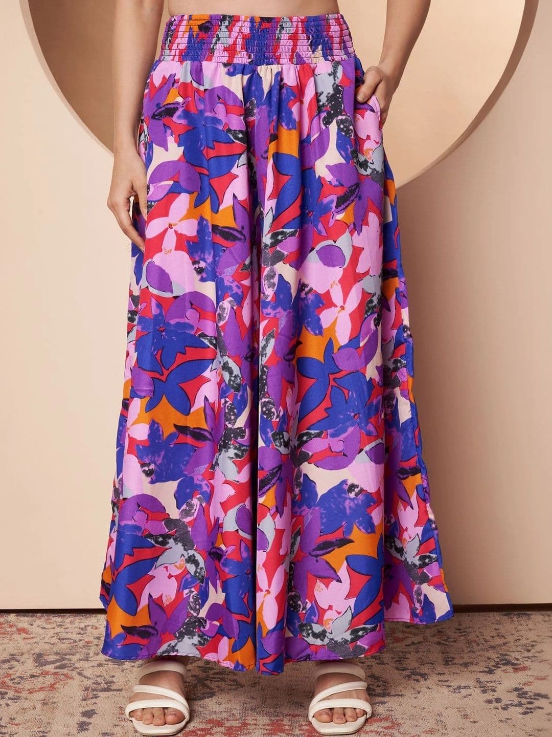 CORSICA Women Floral Printed Palazzos - view 1