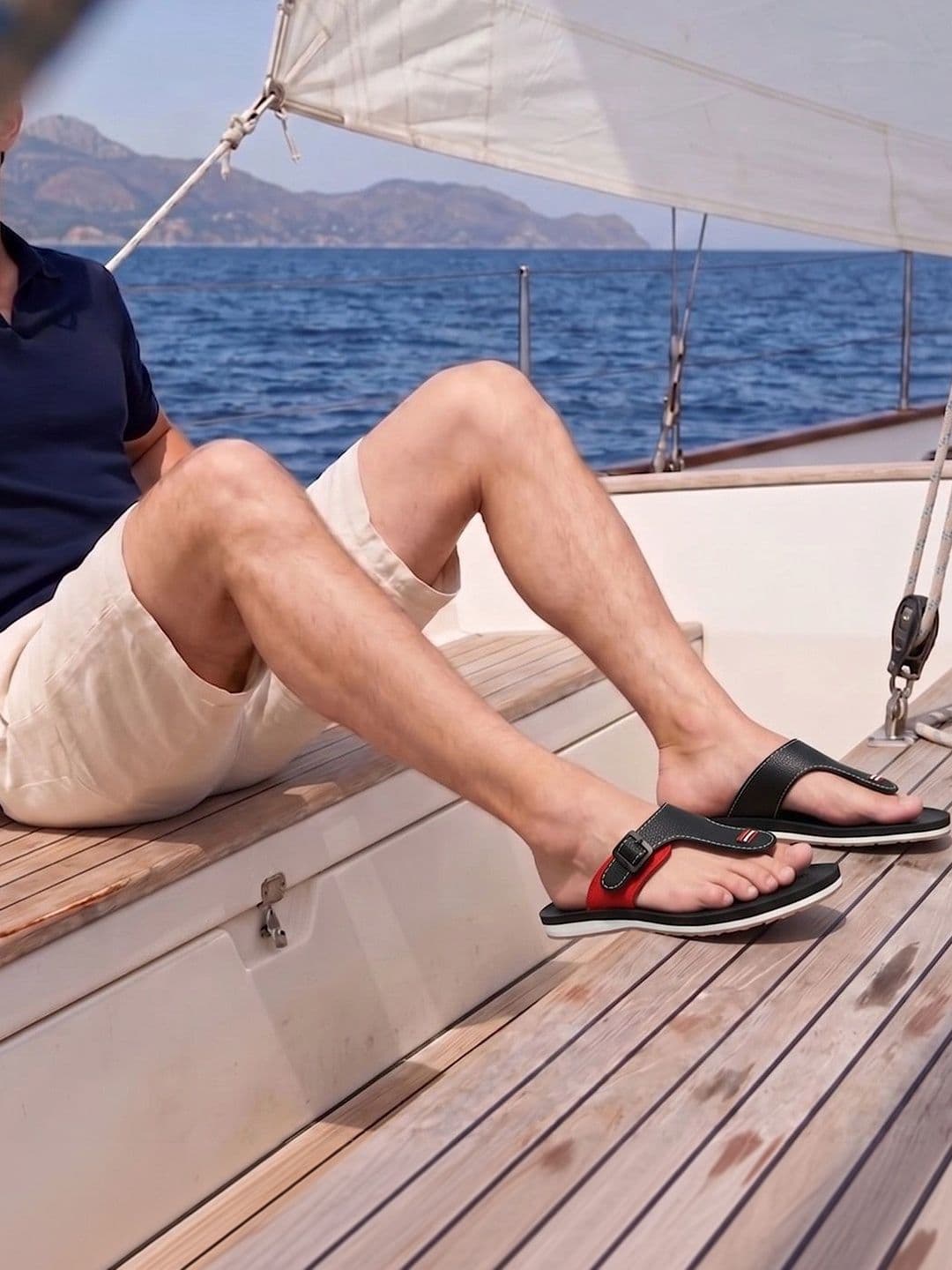 Trekiva Men Fabric Slippers thumbnail 2