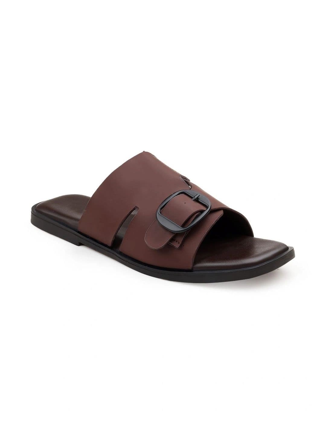 Roadster Men Leather Shoe-Style Sandals thumbnail 6