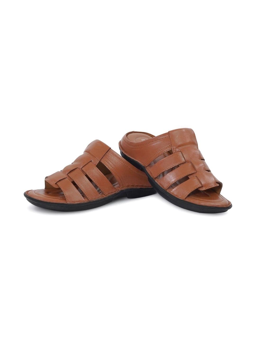 INVICTUS Men Leather Shoe-Style Sandals thumbnail 2