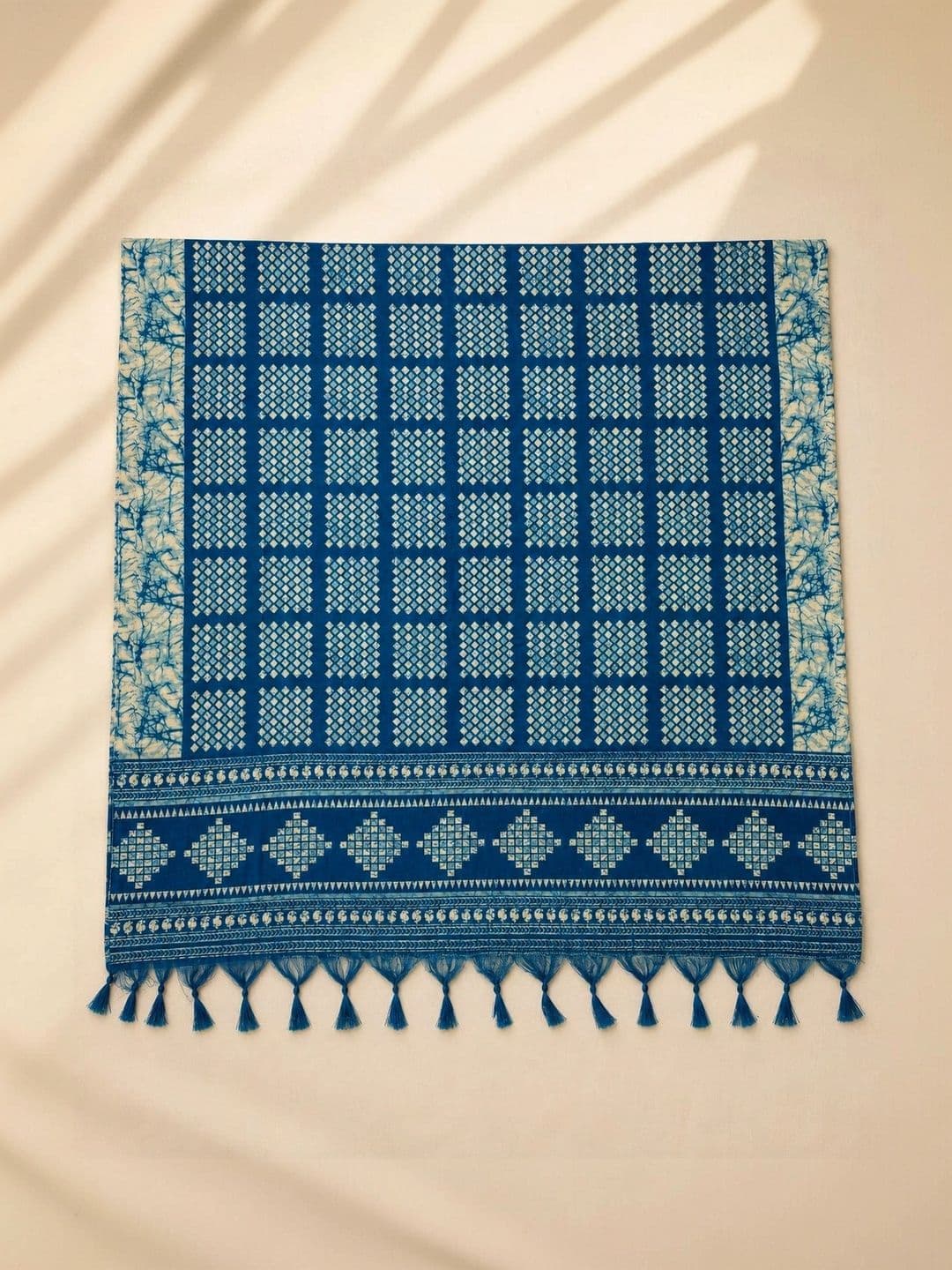 SAHINA DUPATTA Printed Art Silk Block Print Dupatta thumbnail 4