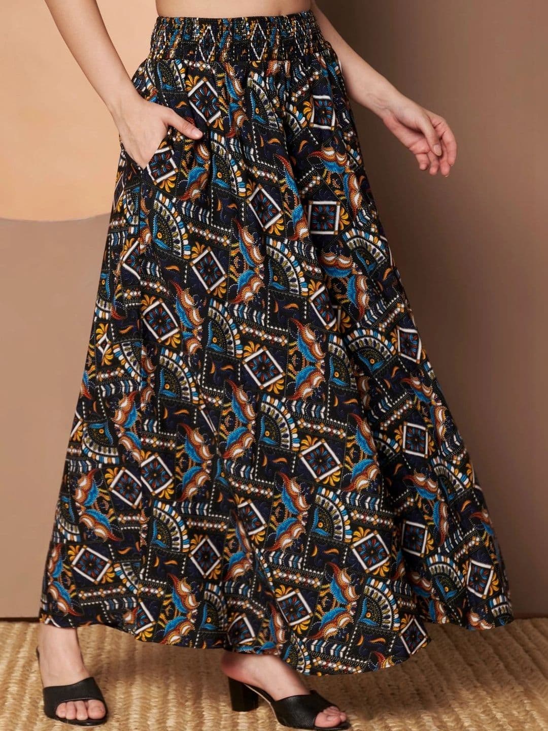 CORSICA Women Ethnic Motifs Printed Ethnic Palazzos thumbnail 4