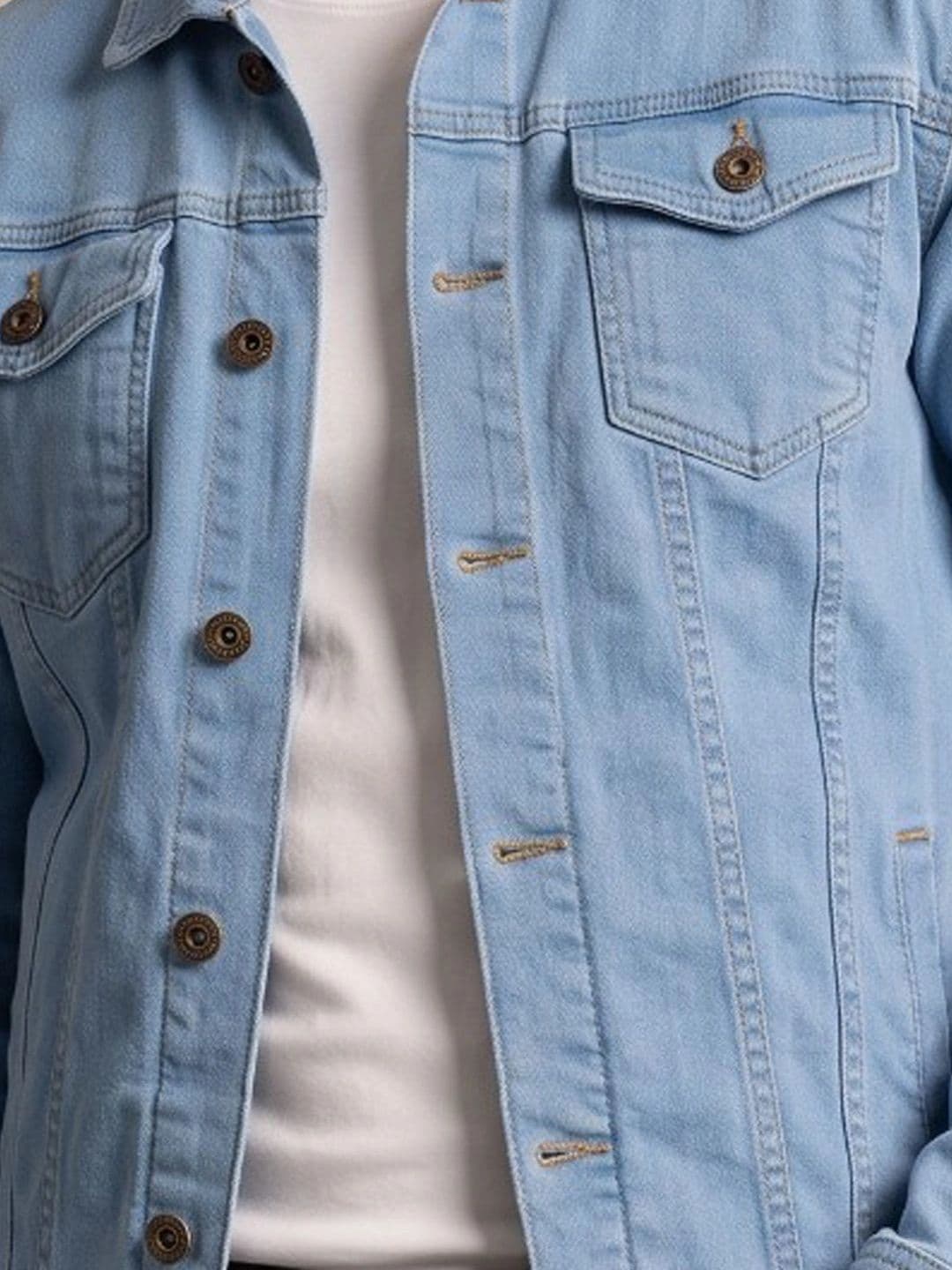 Kook N Keech Men Outdoor Denim Jacket thumbnail 5