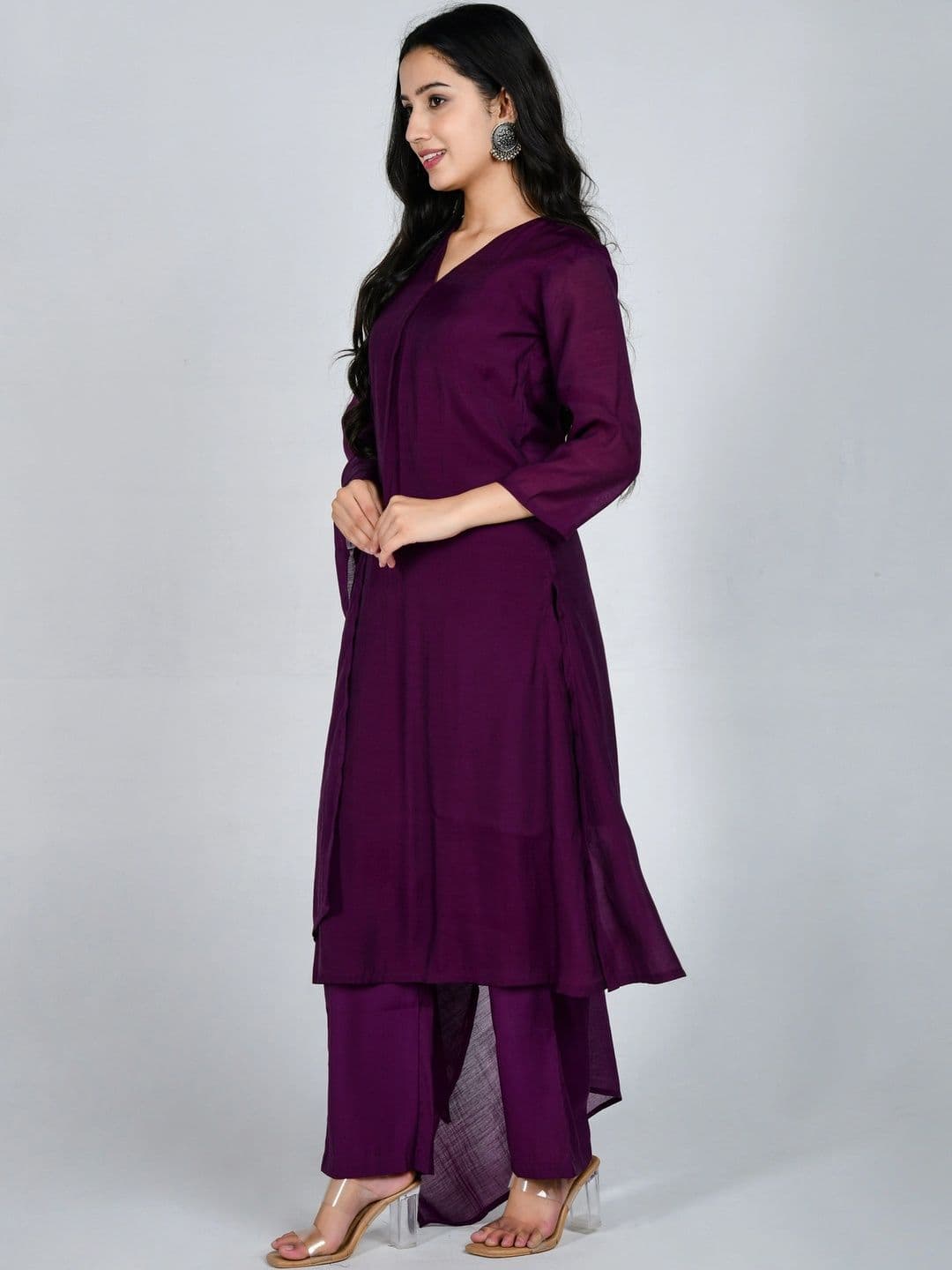 YOJINI Women Regular Kurta with Trousers & With Dupatta thumbnail 6