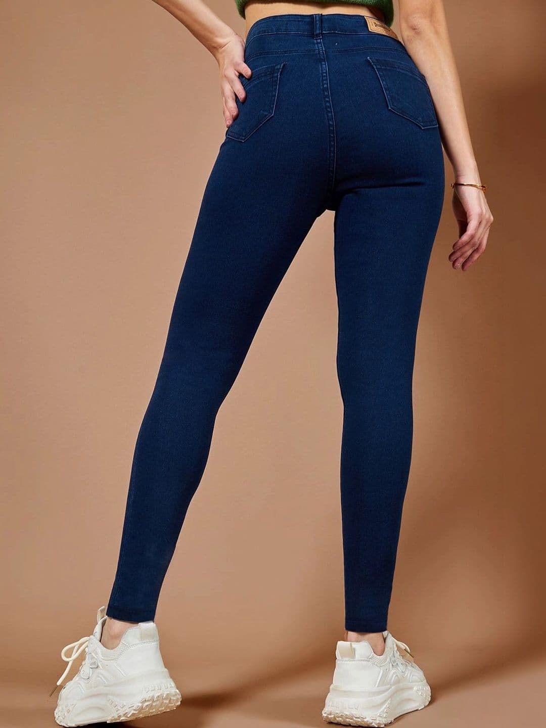 Roadster Women Skinny Fit High-Rise Stretchable Jeans thumbnail 4