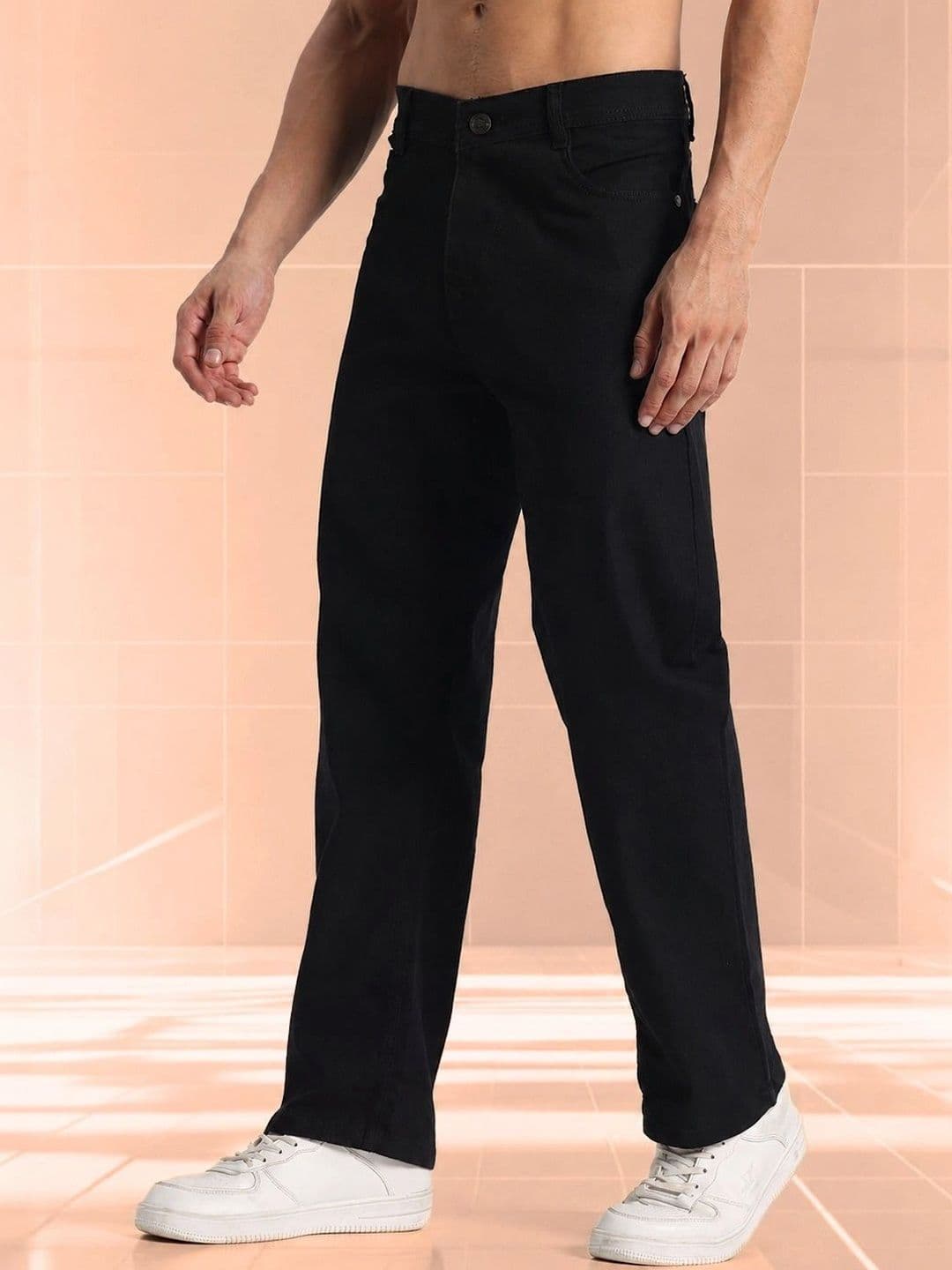 SYNZO Men Comfort Relaxed Fit Mid-Rise Jeans - view 1