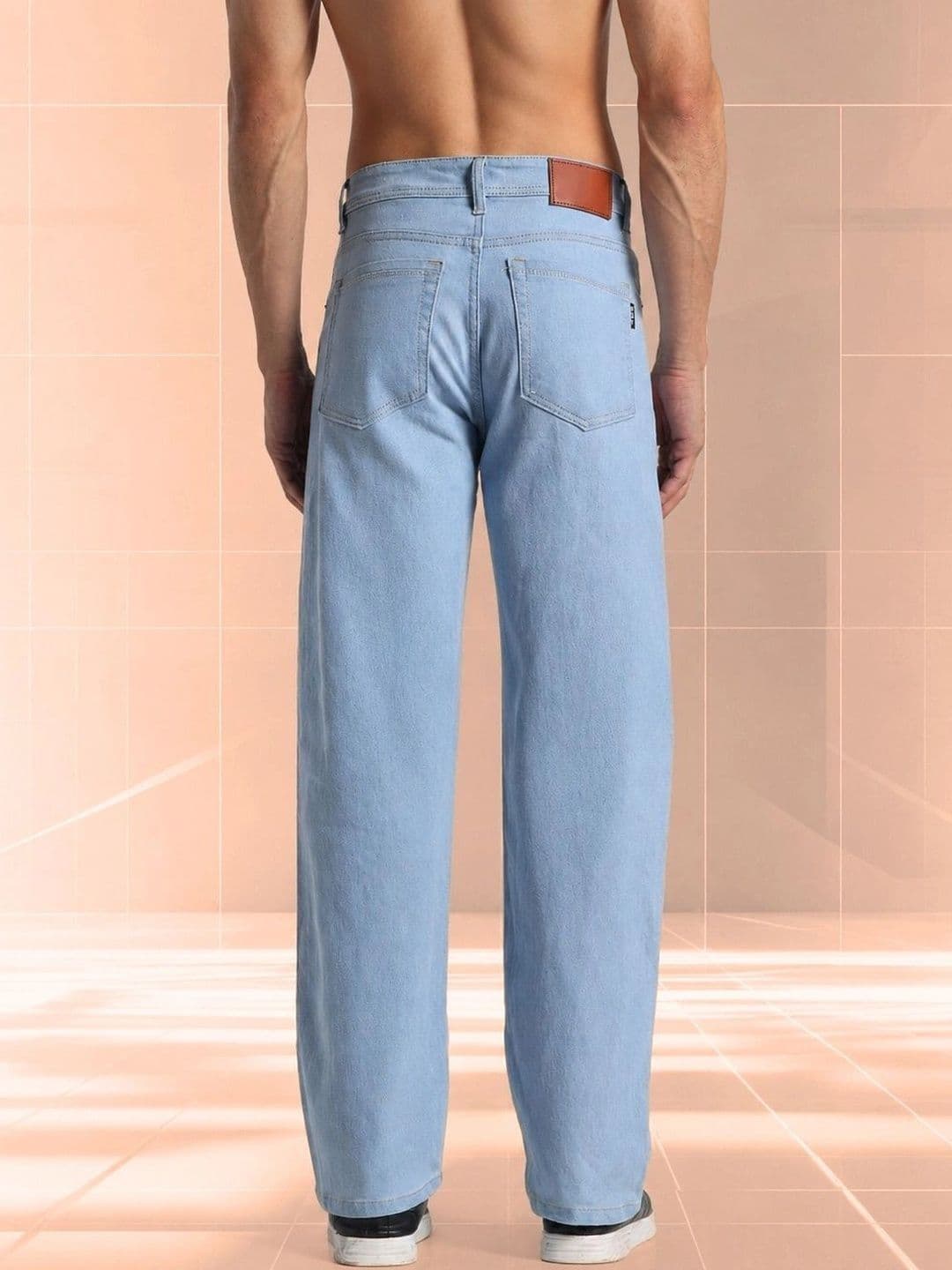 SYNZO Men Comfort Relaxed Fit Mid-Rise Jeans thumbnail 5