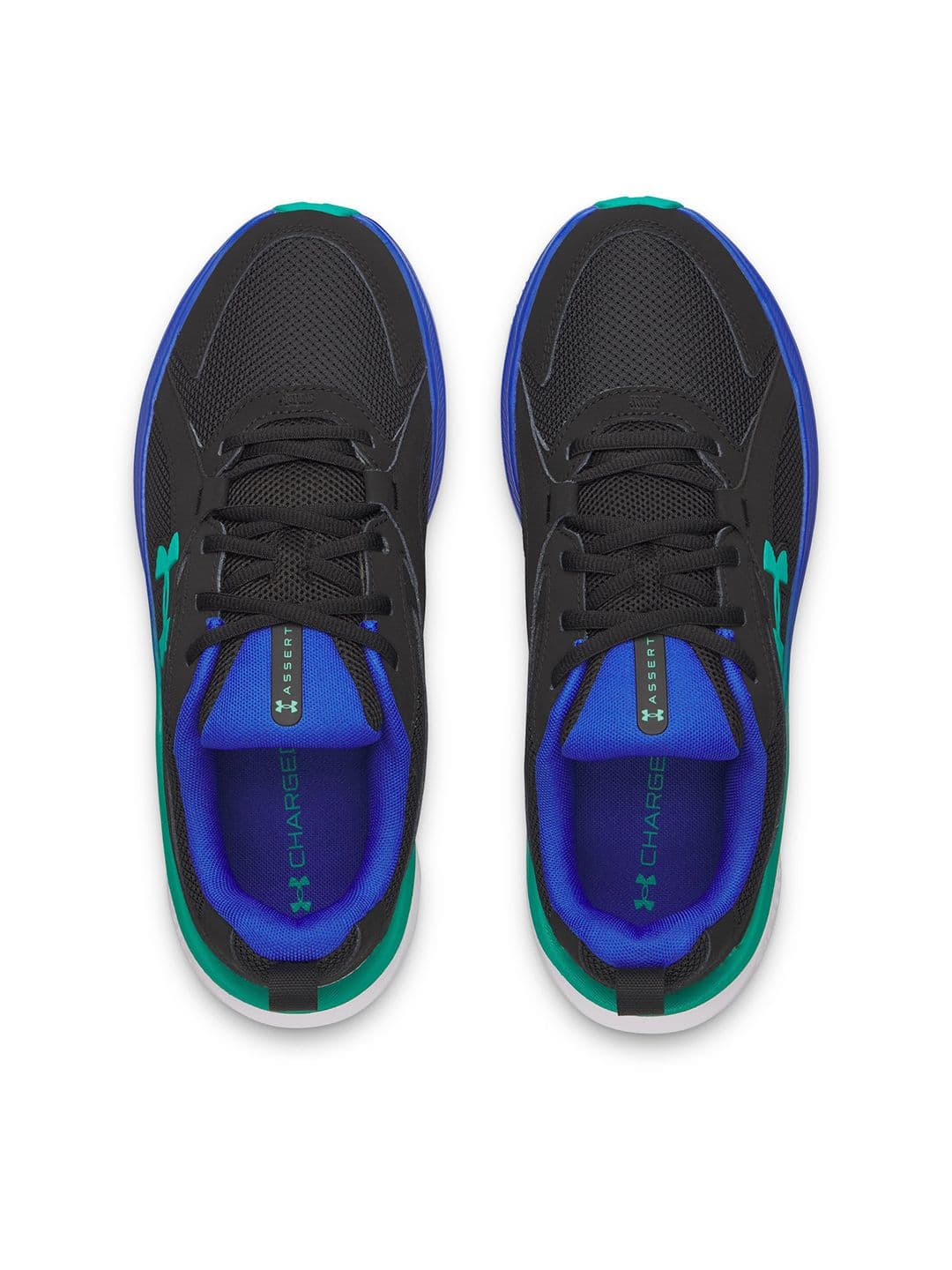 UNDER ARMOUR Men Leather Assert 11 Running Shoes thumbnail 2