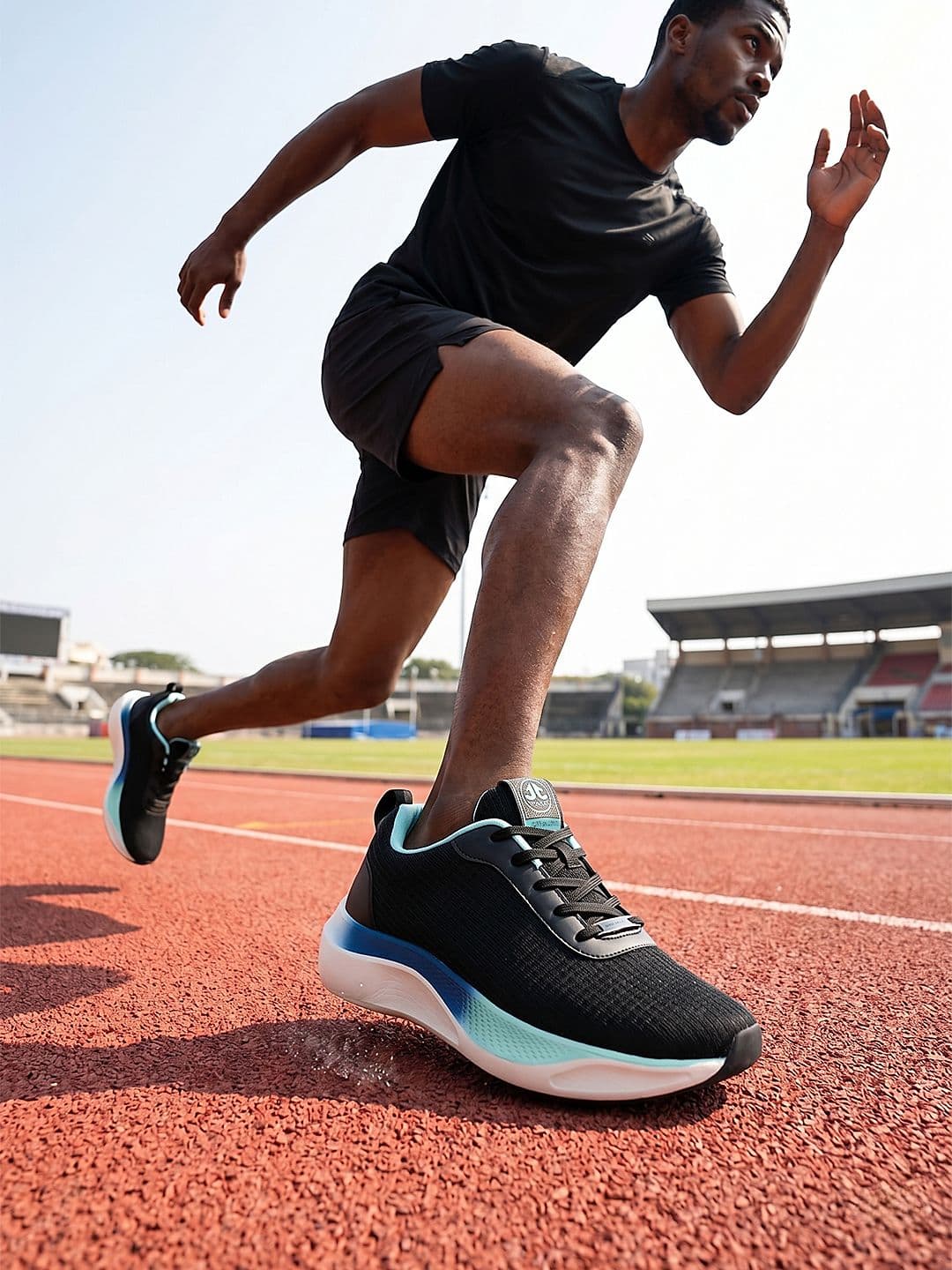 OFF LIMITS Orm Black Mesh Running Shoes thumbnail 4
