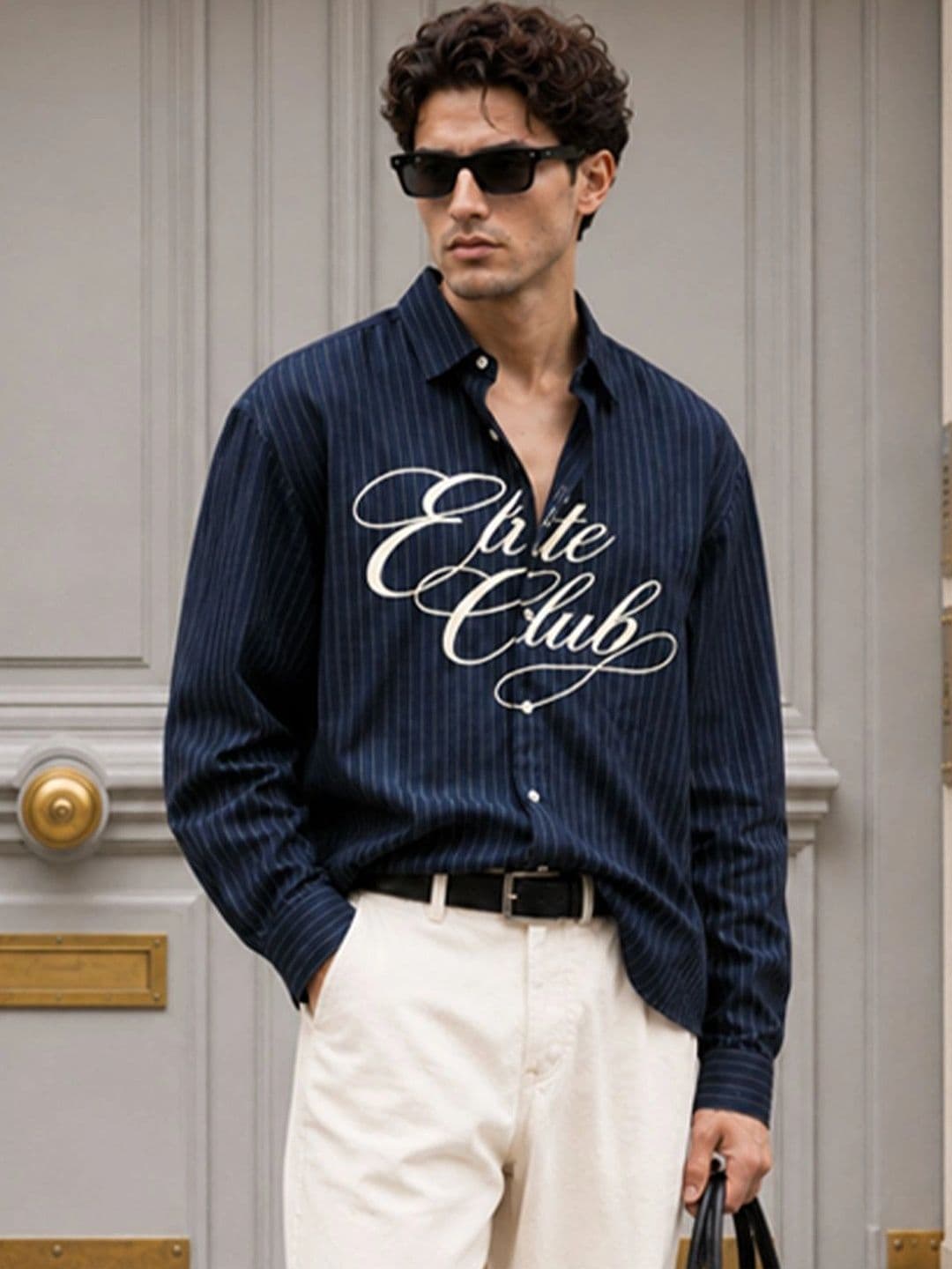 Powerlook Men Striped Casual Shirt thumbnail 2