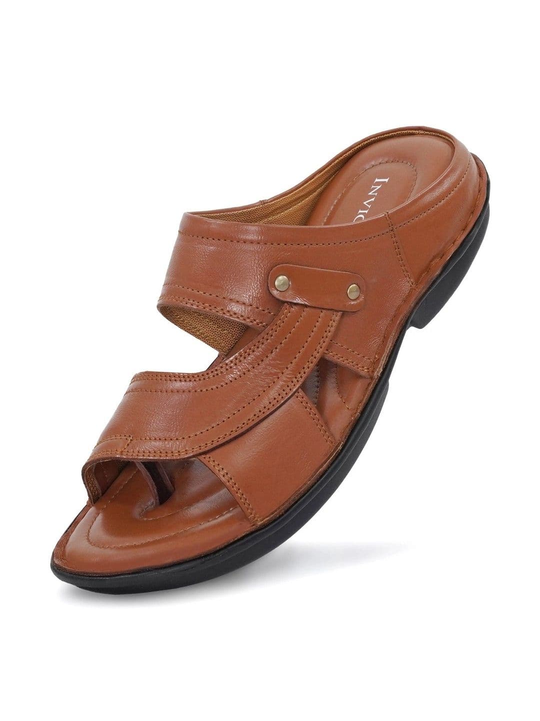INVICTUS Men Leather Comfort Sandals thumbnail 2