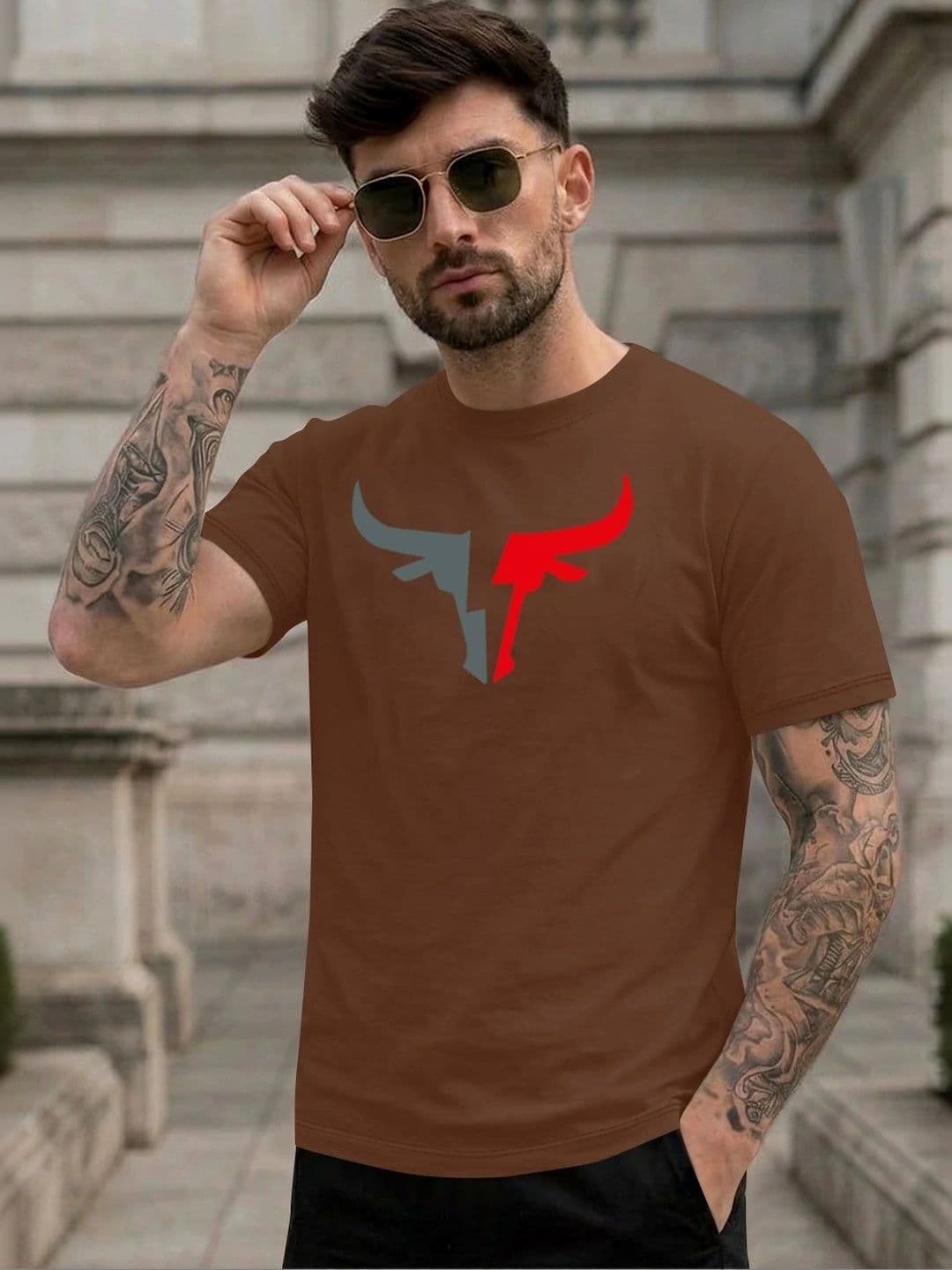 Moda Rapido Men Printed T-shirt - view 1