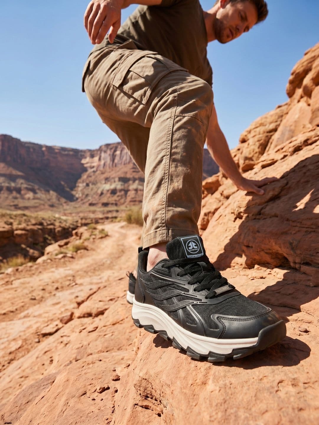 OFF LIMITS Ocm Black Mesh Trekking Shoes thumbnail 5