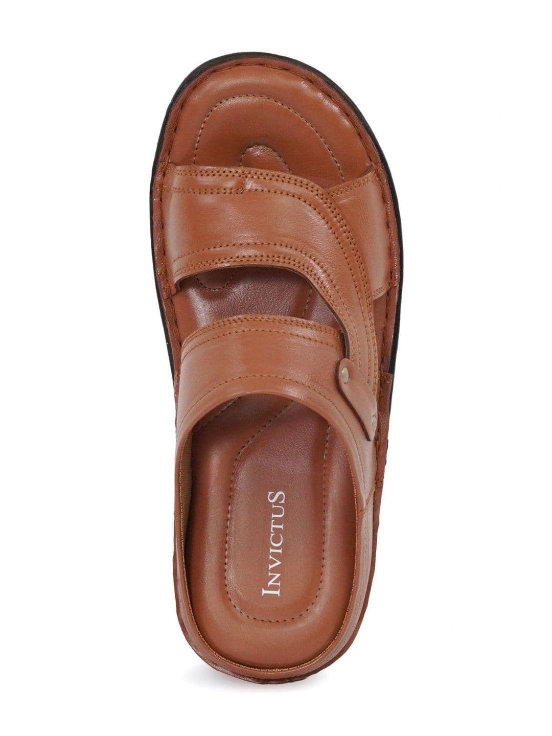 INVICTUS Men Leather Comfort Sandals thumbnail 5