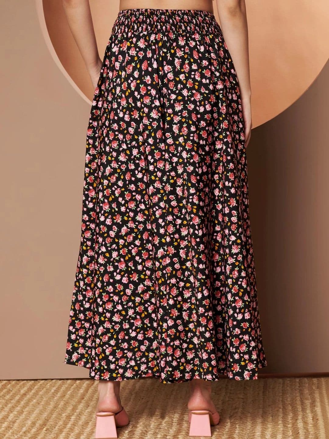 CORSICA Women Floral Printed Palazzos thumbnail 3